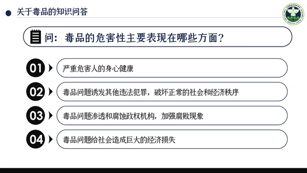 国际禁毒日珍爱生命远离禁毒教育知识PPT模板