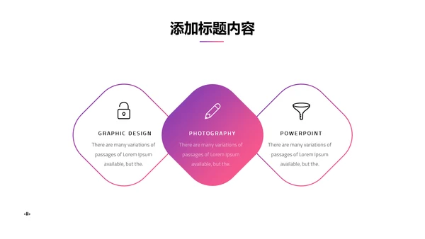 渐变高端时尚品牌宣传通用PPT模板
