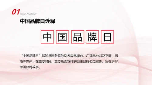 中国品牌日民族的世界的通用PPT模板