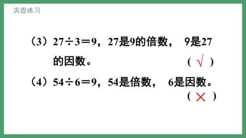 新人教版数学五年级下册2.1   因数和倍数的认识（1）课件 (共21张PPT)