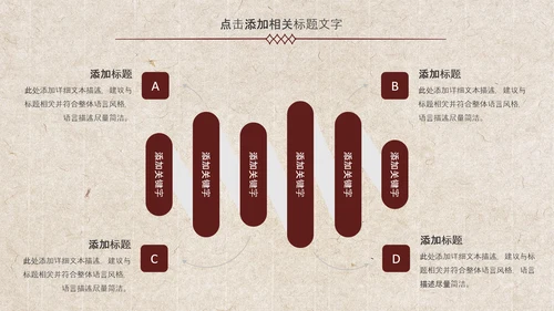 中国风古香古色北京故宫传统文化ppt动态模板