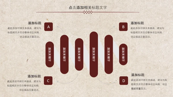 中国风古香古色北京故宫传统文化ppt动态模板