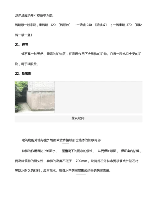 建筑工程名词解释.docx