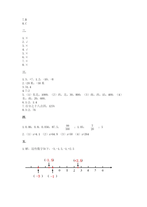 成都外国语学校小升初数学试卷含答案【培优a卷】.docx