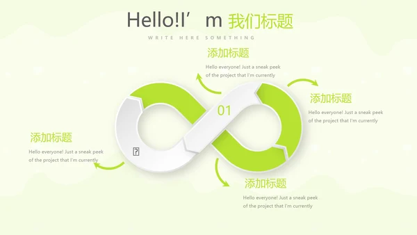 绿色母婴婴儿护理中心医院社区讲座保健中心早教宣传PPT