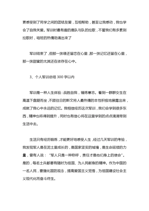 个人实习总结300字.docx