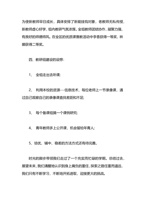 初中数学组工作总结.docx