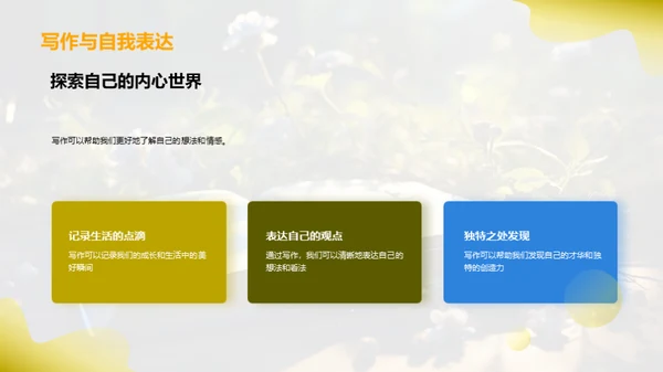 写作的艺术与习惯