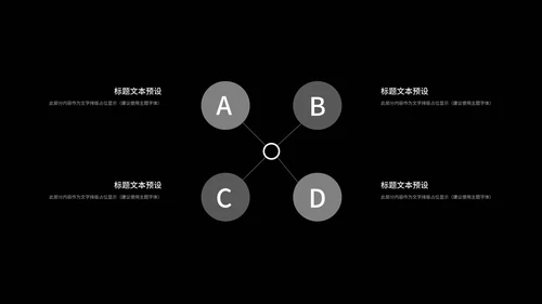 黑色拟态总结PPT模板