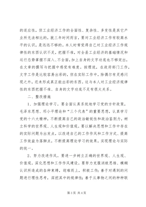 作风建设年个人自我剖析材料.docx