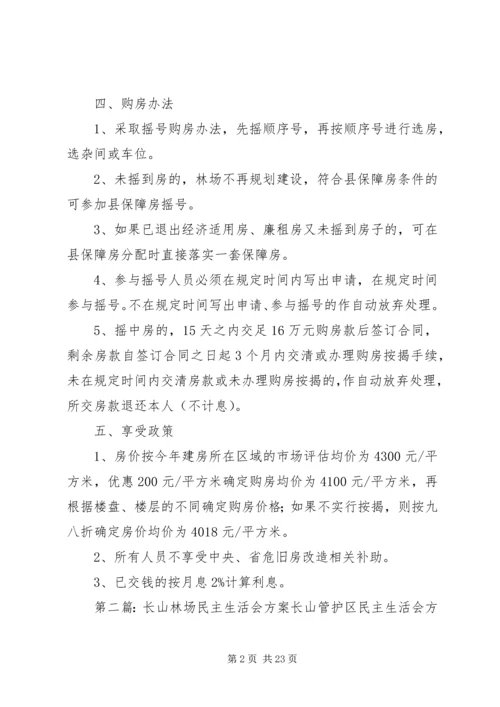 黎山林场XX县区新建套房购房方案.docx