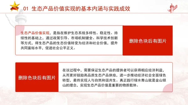 加快健全生态产品价值实现机制专题党课PPT