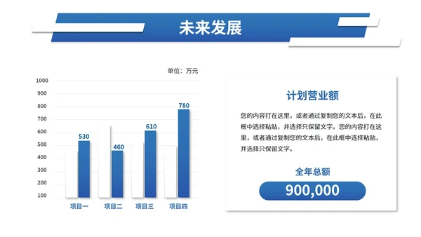 蓝色商务公司介绍企业介绍产品介绍企业宣传ppt模板