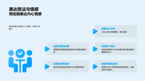 创意绘画教学PPT模板