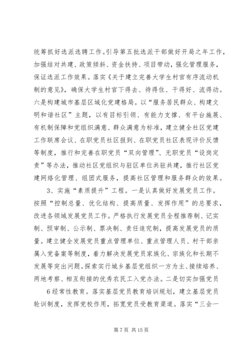 乡镇基层组织建设年实施方案.docx