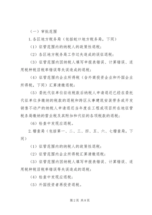 地税退税申请报告书 (3).docx