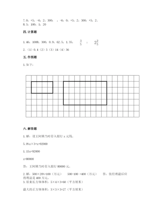 小升初六年级期末测试卷【典优】.docx