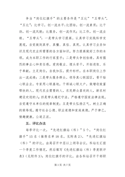 争一流、夺红旗活动实施方案.docx
