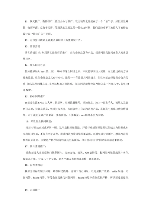 网站运营专项方案.docx