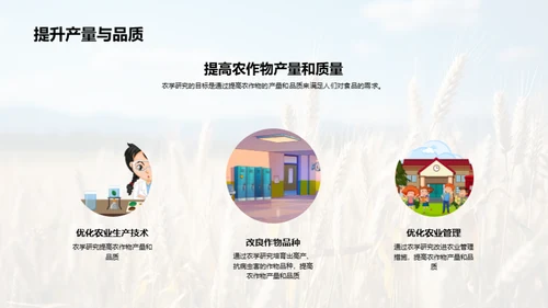 农学研究探秘