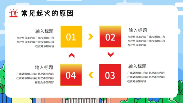 消防安全是安全教育火警通用PPT模板