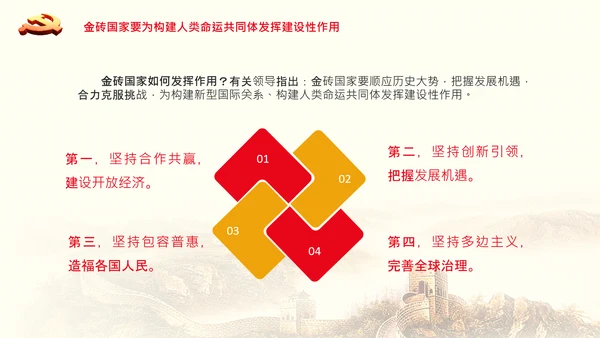 学习谈治国理政第三卷第十七专题携手构建人类命运共同体PPT