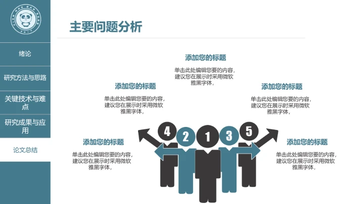 毕业答辩毕业论文答辩开题报告通用PPT模版