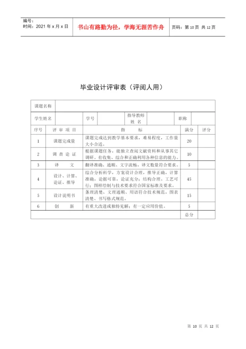 毕业设计(论文)管理工作规程.docx