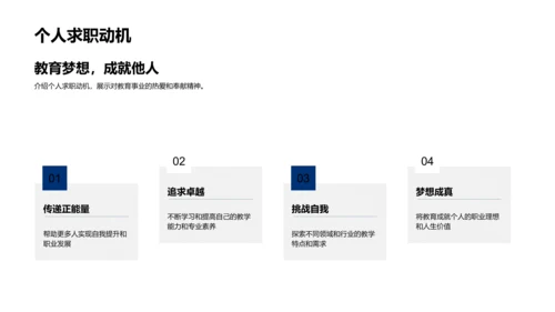 教培行业求职讲座PPT模板