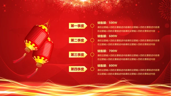 震撼2018年终颁奖典礼员工风采PPT