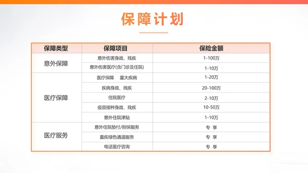 健康保险百万医保险行业产品介绍工作总结计划动态PPT模板