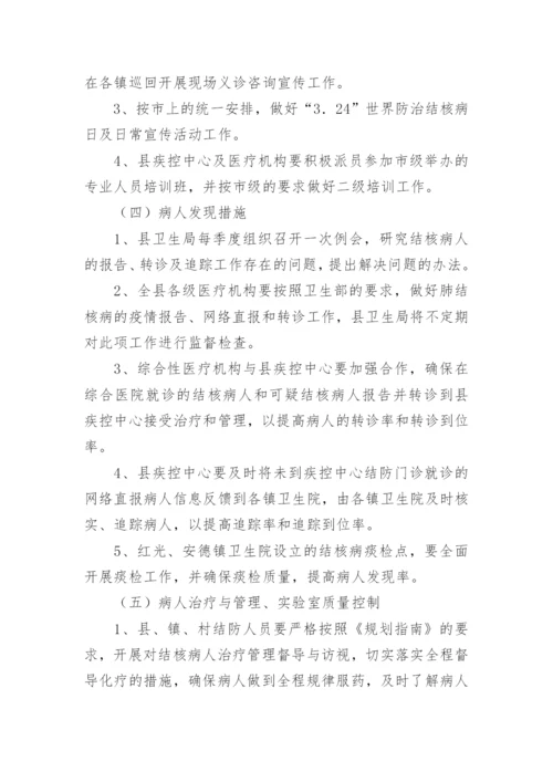 结核病工作计划.docx