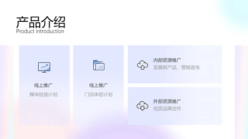 简约渐变风品牌营销方案计划