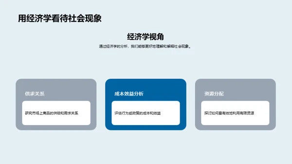 经济学的生活解读