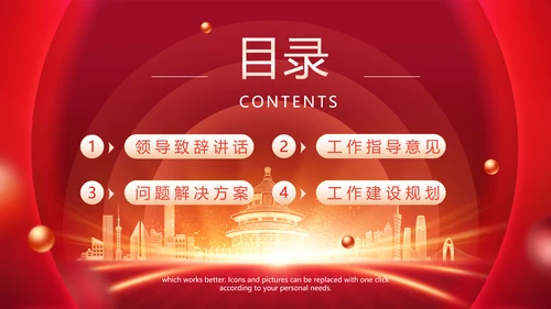 热烈欢迎上级领导指导工作PPT模板