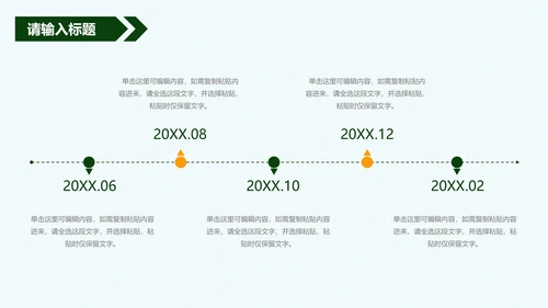 绿色几何工作总结汇报PPT模板