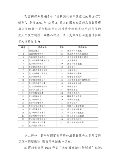 国家基本医疗保险和工伤保险药品目录凡例-凡例.docx