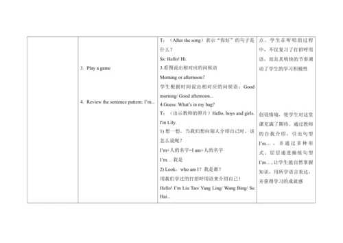 Unit 1 Hello! C  Letter time, Song time , Checkout