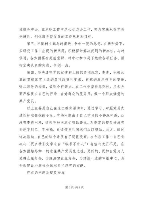 支部党性分析材料.docx