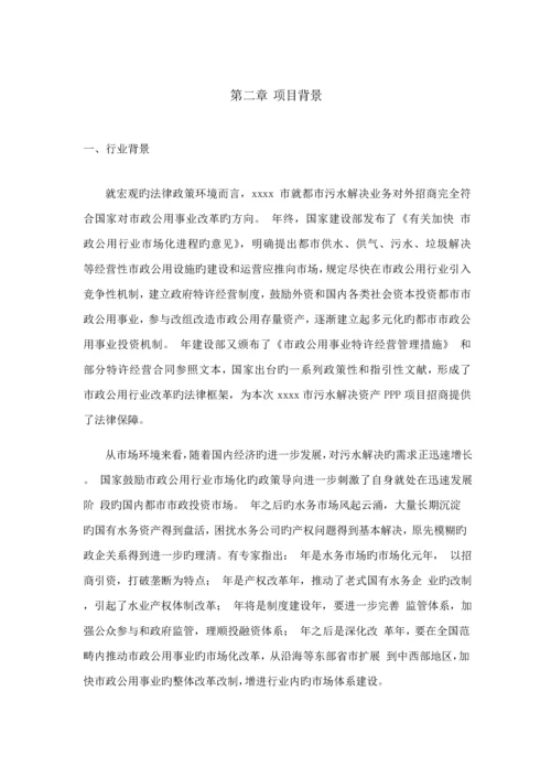 PPP实施专题方案.docx