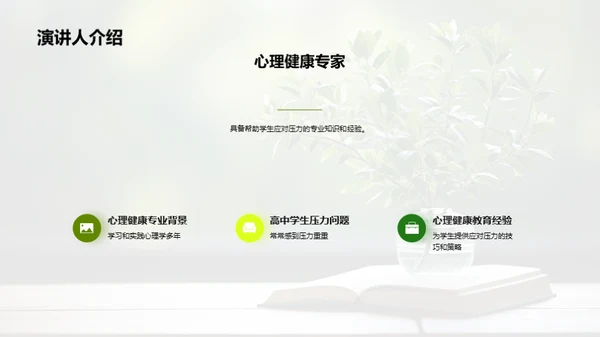 应对压力，成长无惧