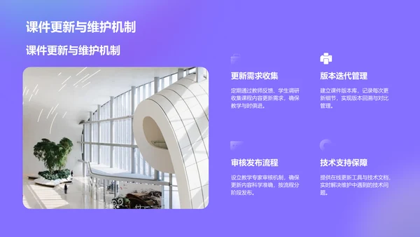 紫色3D风教培课件宝典PPT