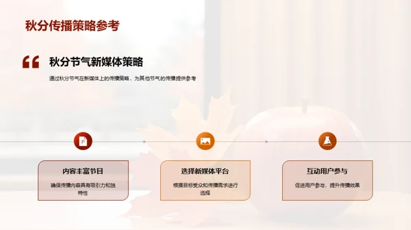 新媒体下的秋分传播