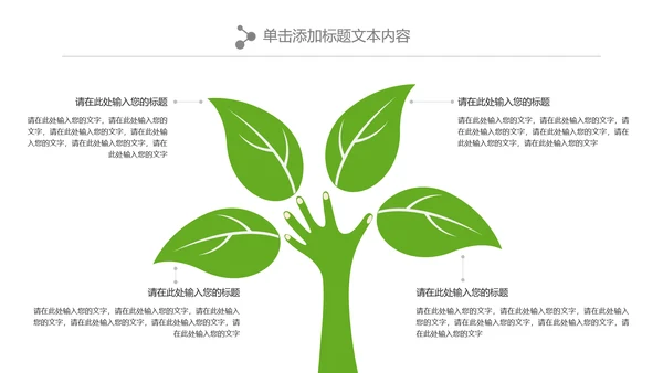 绿色森林植树造林林业木材园林绿化PPT