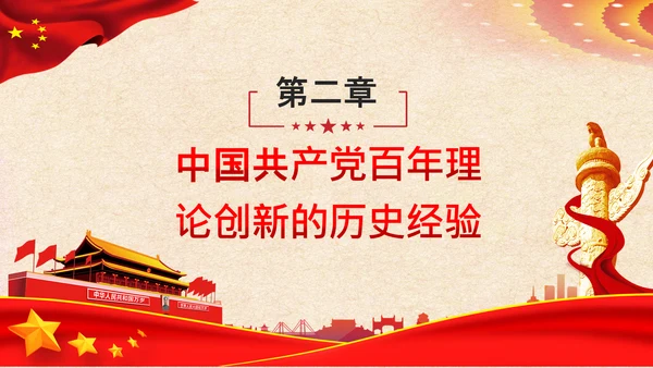 坚持理论创新十个坚持党支部党课PPT模板