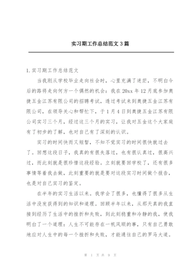 实习期工作总结范文3篇.docx