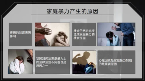 国际消除家庭暴力日，反对家庭暴力通用PPT模板