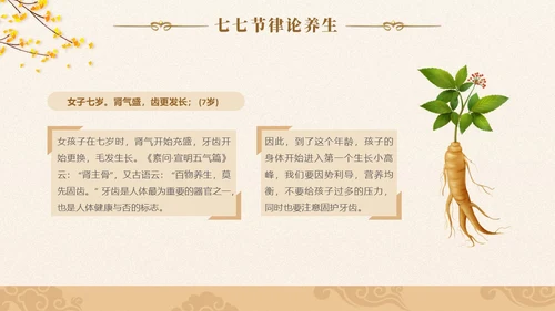 实拍风女性健康养生PPT养生讲座女生PPT
