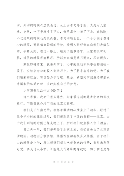 小学寒假生活作文600字5篇.docx
