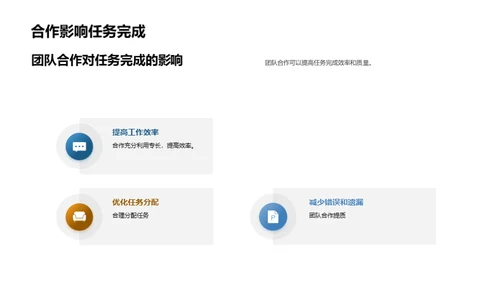 团队合作的重要性